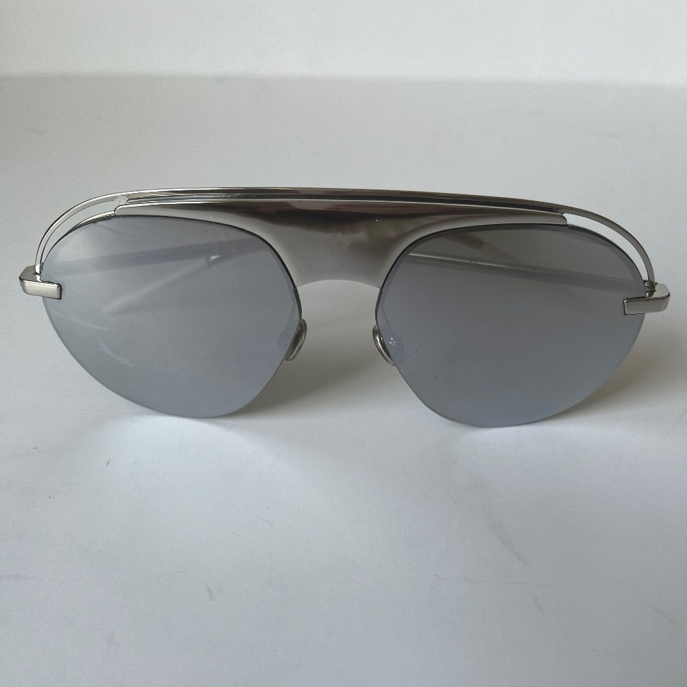 Dior Dio(r)evolution2 J5GQV Silver Grey Aviator Pilot Mirror Sunglasess - Picture 7 of 15